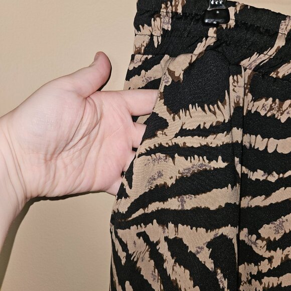 i Jeans by Buffalo Animal Print Joggers XL Stretchy Pants - Picture 7 of 7